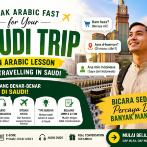 Arabic Santai Buat Travelling ke Saudi